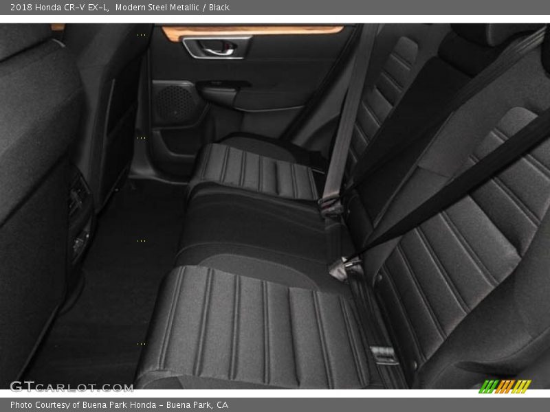 Modern Steel Metallic / Black 2018 Honda CR-V EX-L
