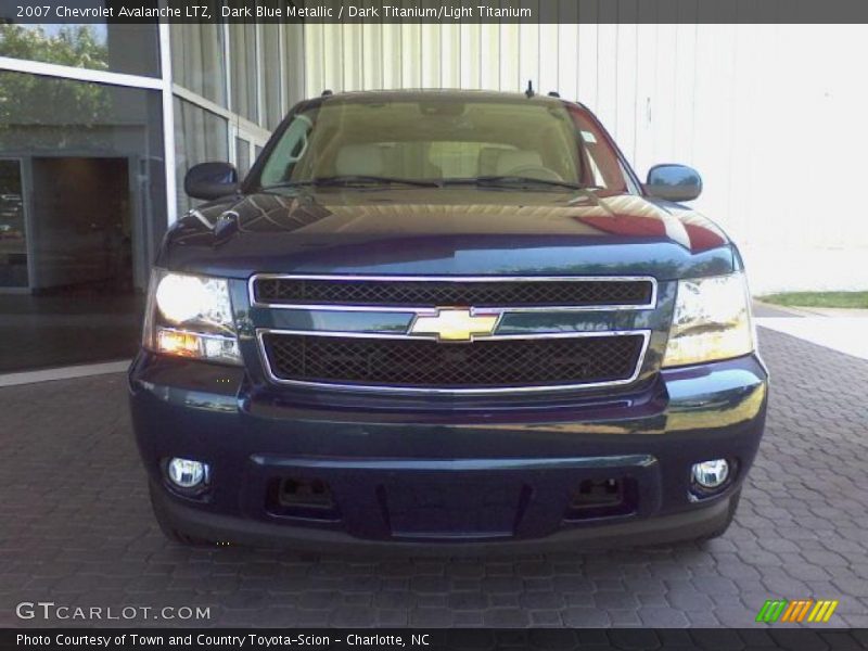 Dark Blue Metallic / Dark Titanium/Light Titanium 2007 Chevrolet Avalanche LTZ