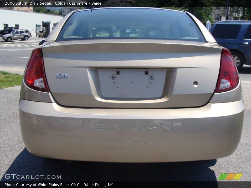 Golden Cashmere / Beige 2006 Saturn ION 2 Sedan