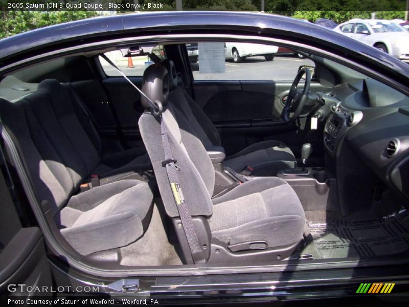 Black Onyx / Black 2005 Saturn ION 3 Quad Coupe