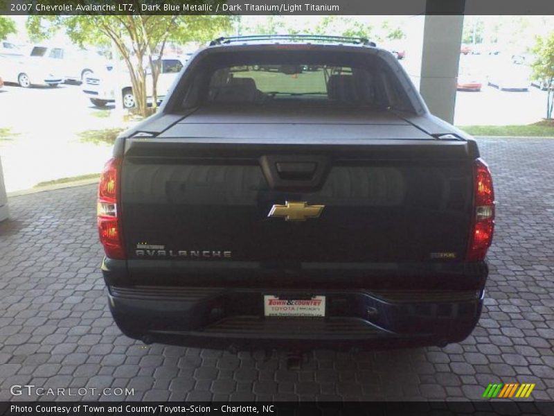 Dark Blue Metallic / Dark Titanium/Light Titanium 2007 Chevrolet Avalanche LTZ