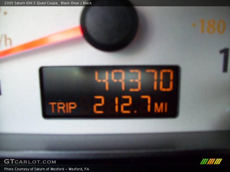 Black Onyx / Black 2005 Saturn ION 3 Quad Coupe