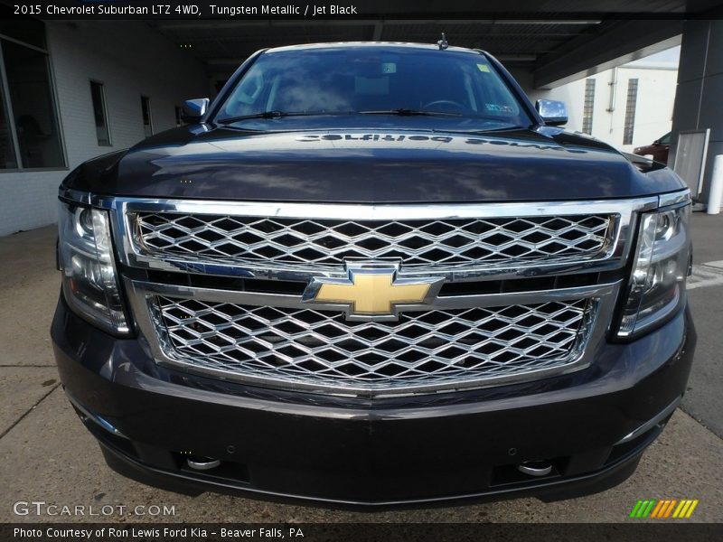 Tungsten Metallic / Jet Black 2015 Chevrolet Suburban LTZ 4WD