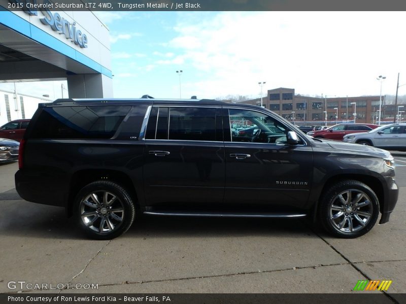 Tungsten Metallic / Jet Black 2015 Chevrolet Suburban LTZ 4WD