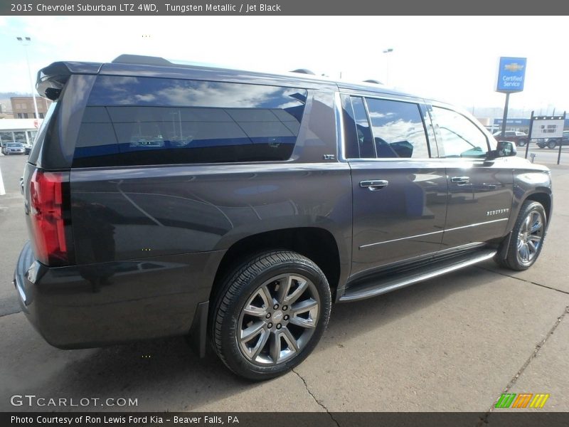 Tungsten Metallic / Jet Black 2015 Chevrolet Suburban LTZ 4WD