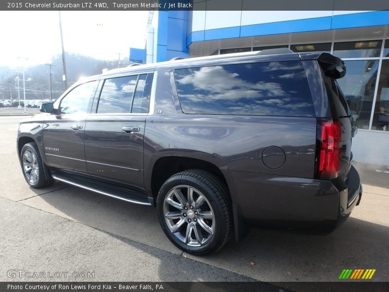 Tungsten Metallic / Jet Black 2015 Chevrolet Suburban LTZ 4WD