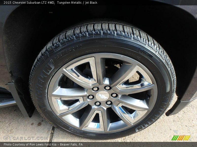 Tungsten Metallic / Jet Black 2015 Chevrolet Suburban LTZ 4WD