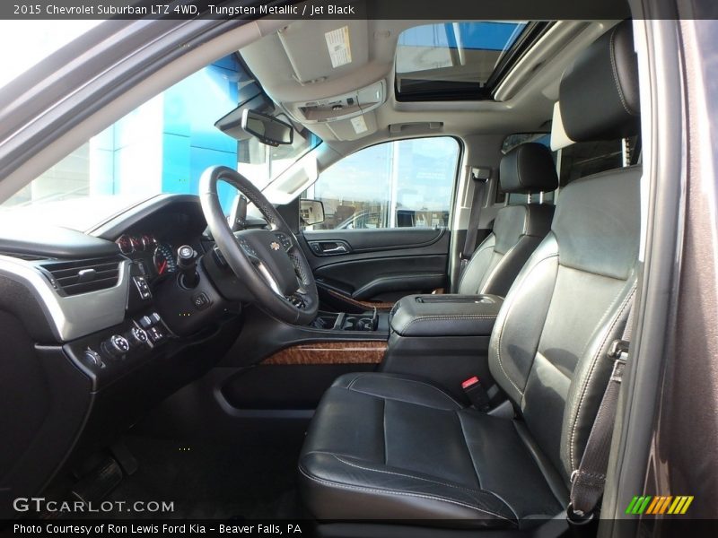 Tungsten Metallic / Jet Black 2015 Chevrolet Suburban LTZ 4WD