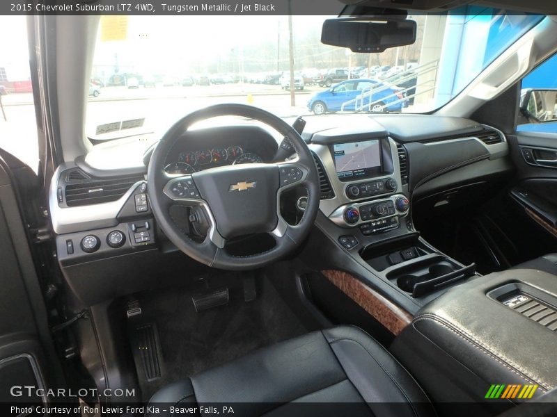 Tungsten Metallic / Jet Black 2015 Chevrolet Suburban LTZ 4WD