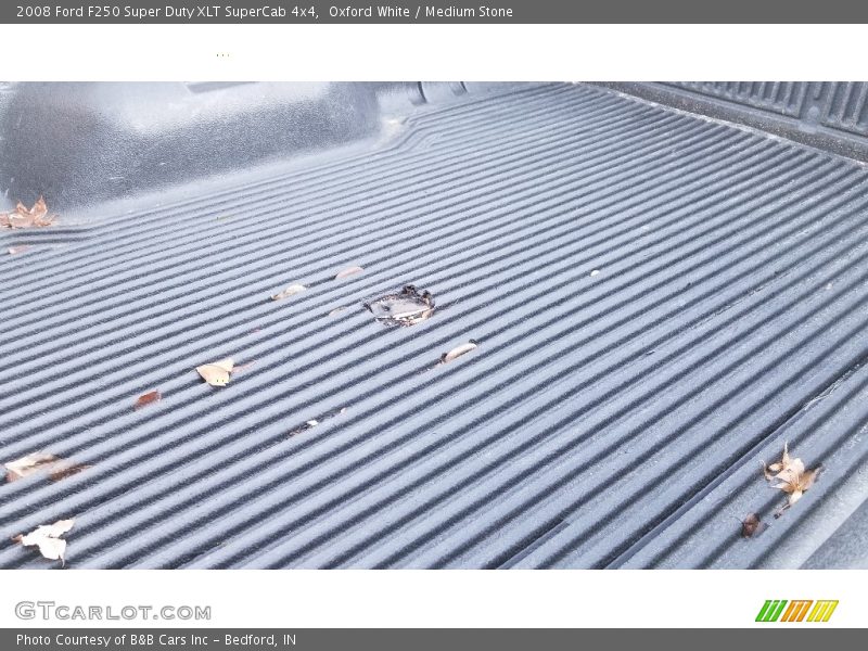 Oxford White / Medium Stone 2008 Ford F250 Super Duty XLT SuperCab 4x4