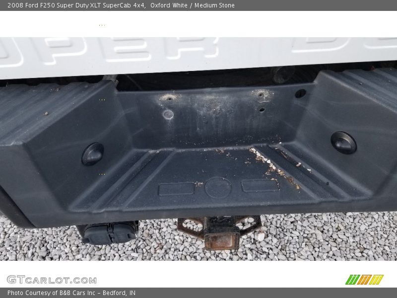 Oxford White / Medium Stone 2008 Ford F250 Super Duty XLT SuperCab 4x4