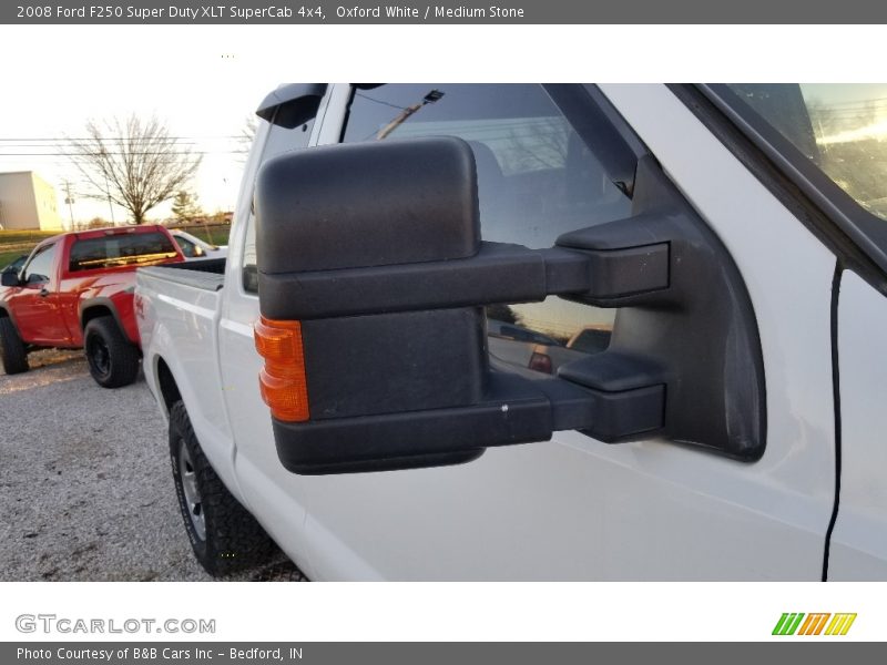 Oxford White / Medium Stone 2008 Ford F250 Super Duty XLT SuperCab 4x4