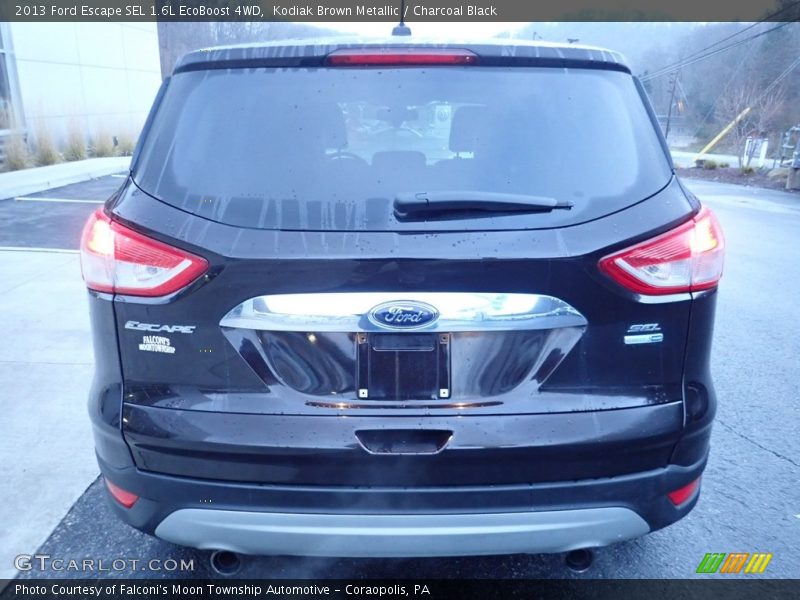 Kodiak Brown Metallic / Charcoal Black 2013 Ford Escape SEL 1.6L EcoBoost 4WD