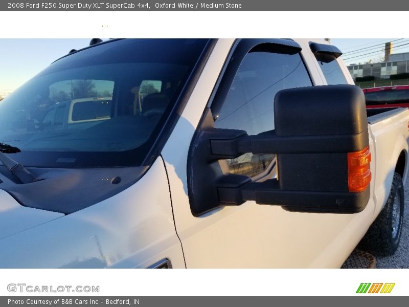 Oxford White / Medium Stone 2008 Ford F250 Super Duty XLT SuperCab 4x4