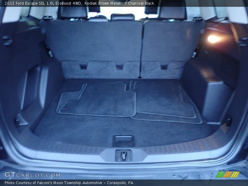 Kodiak Brown Metallic / Charcoal Black 2013 Ford Escape SEL 1.6L EcoBoost 4WD