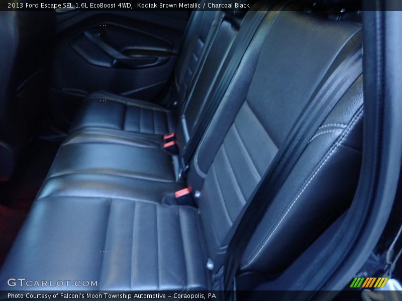 Kodiak Brown Metallic / Charcoal Black 2013 Ford Escape SEL 1.6L EcoBoost 4WD