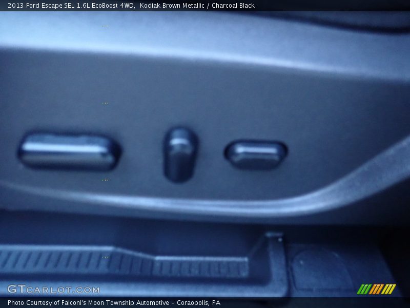 Kodiak Brown Metallic / Charcoal Black 2013 Ford Escape SEL 1.6L EcoBoost 4WD