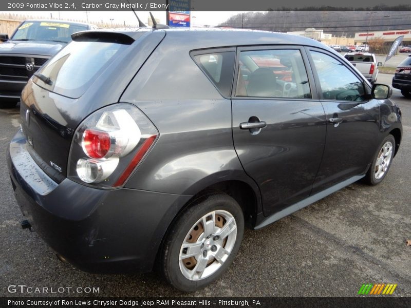 Carbon Gray Metallic / Ebony 2009 Pontiac Vibe 2.4