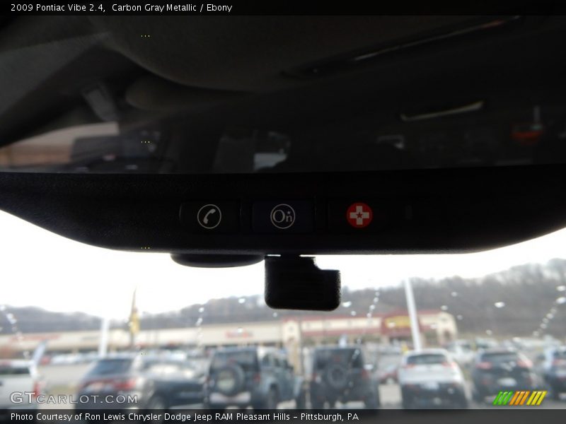 Carbon Gray Metallic / Ebony 2009 Pontiac Vibe 2.4