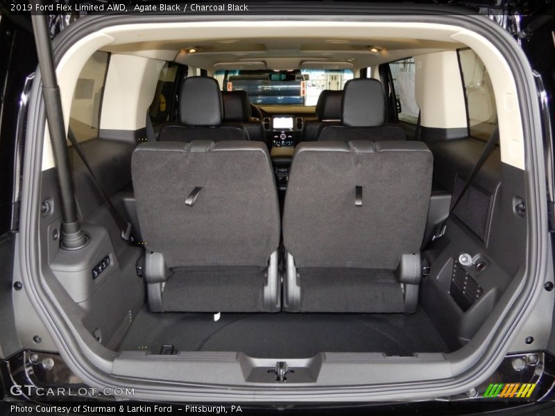 Agate Black / Charcoal Black 2019 Ford Flex Limited AWD