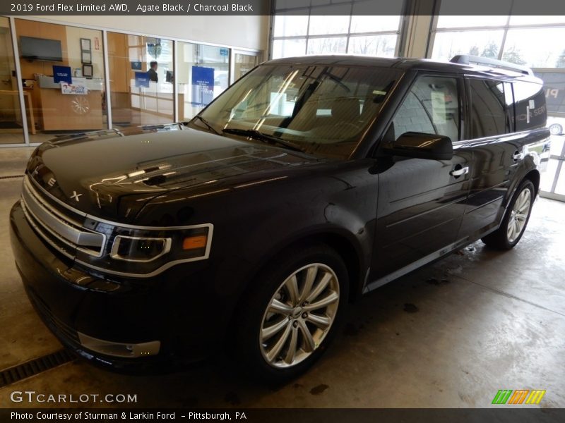 Agate Black / Charcoal Black 2019 Ford Flex Limited AWD