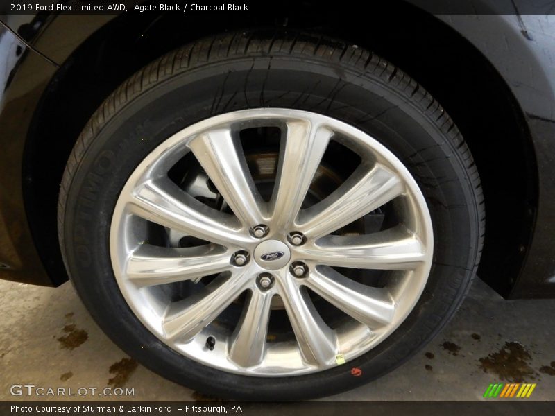 Agate Black / Charcoal Black 2019 Ford Flex Limited AWD