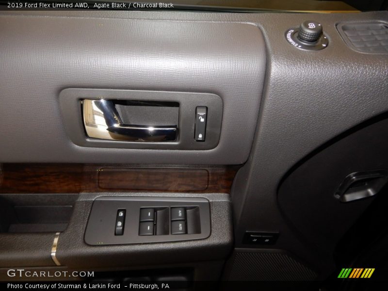 Agate Black / Charcoal Black 2019 Ford Flex Limited AWD