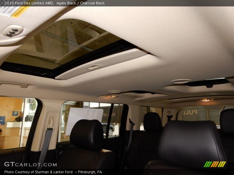 Agate Black / Charcoal Black 2019 Ford Flex Limited AWD