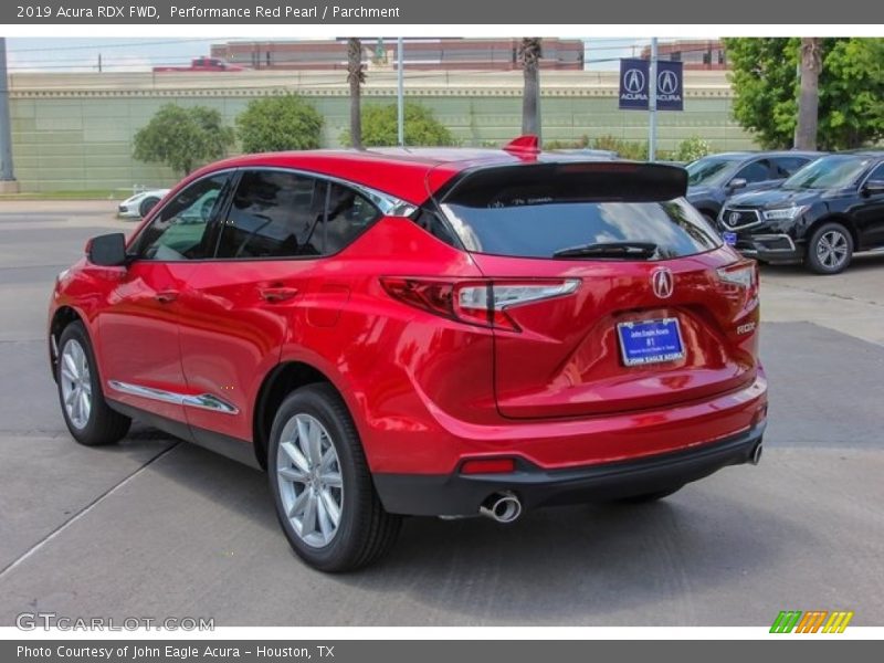 Performance Red Pearl / Parchment 2019 Acura RDX FWD