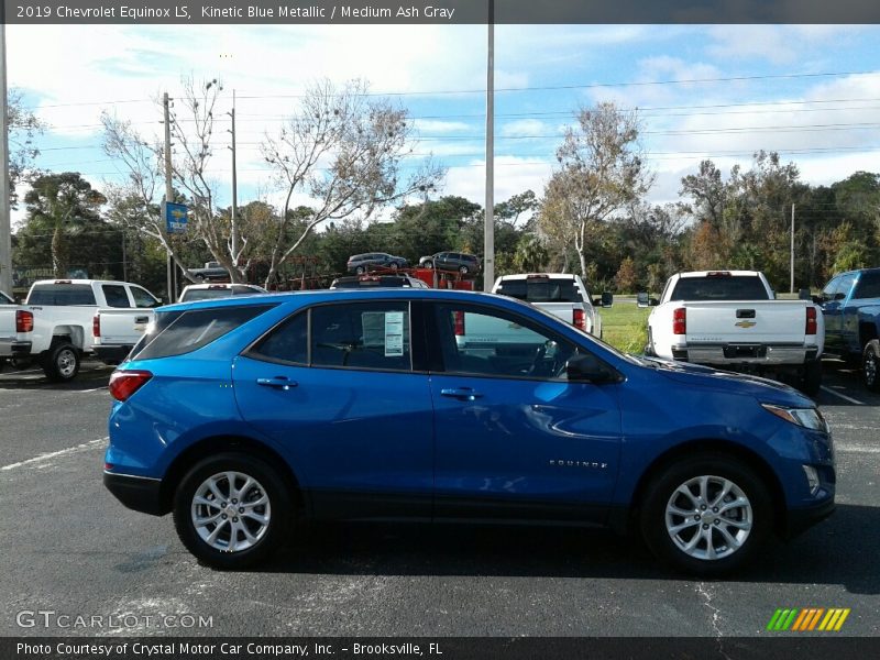 Kinetic Blue Metallic / Medium Ash Gray 2019 Chevrolet Equinox LS