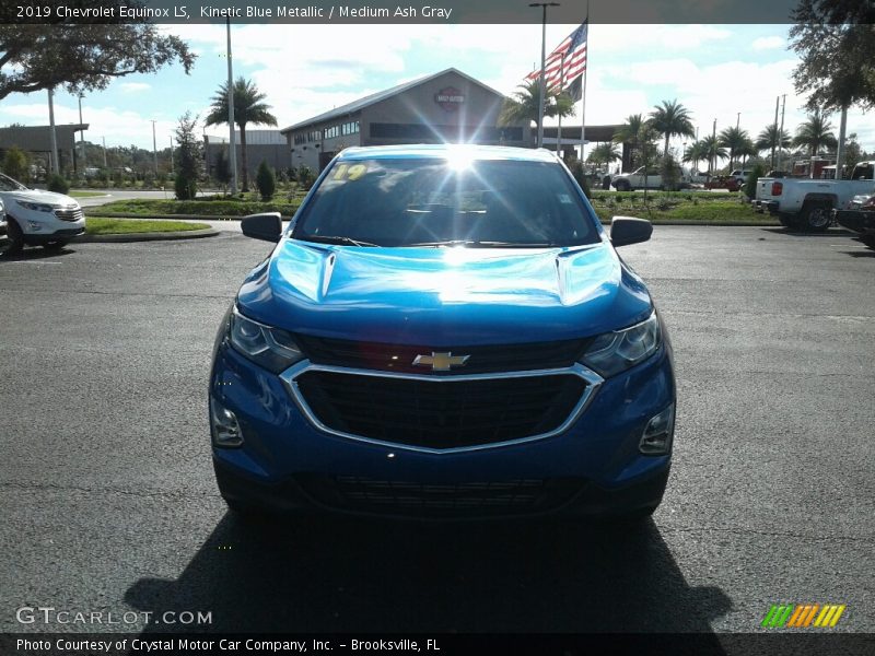 Kinetic Blue Metallic / Medium Ash Gray 2019 Chevrolet Equinox LS