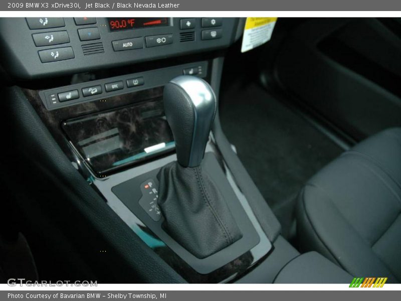 Jet Black / Black Nevada Leather 2009 BMW X3 xDrive30i