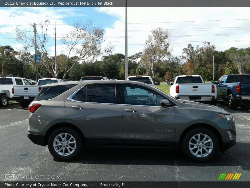 Pepperdust Metallic / Jet Black 2019 Chevrolet Equinox LT