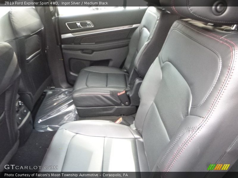 Ingot Silver / Medium Black 2019 Ford Explorer Sport 4WD