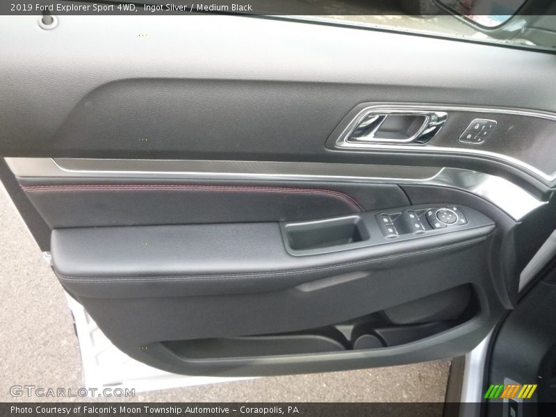 Ingot Silver / Medium Black 2019 Ford Explorer Sport 4WD