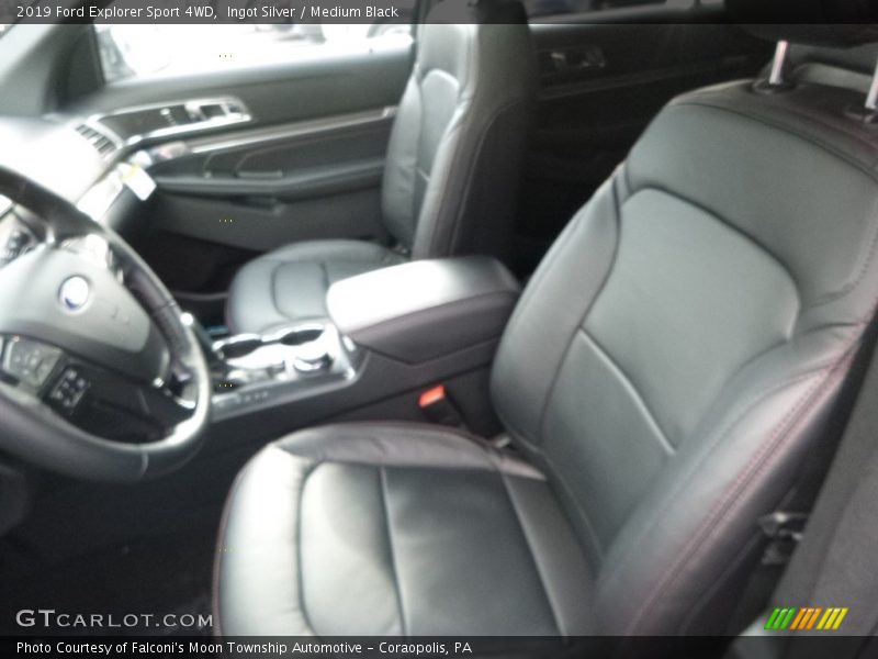Ingot Silver / Medium Black 2019 Ford Explorer Sport 4WD