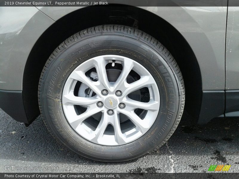 Pepperdust Metallic / Jet Black 2019 Chevrolet Equinox LT