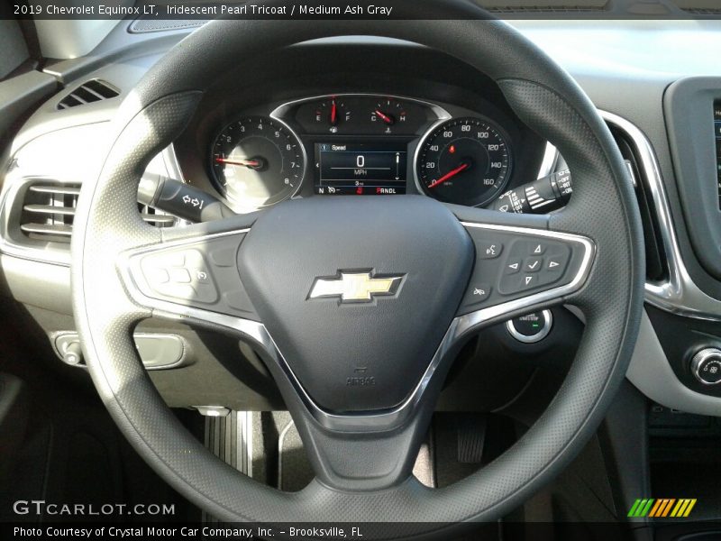 Iridescent Pearl Tricoat / Medium Ash Gray 2019 Chevrolet Equinox LT