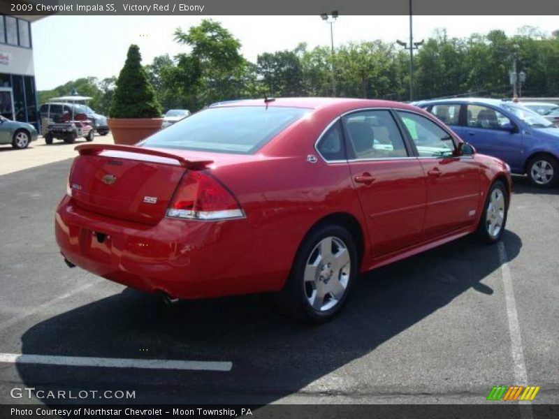 Victory Red / Ebony 2009 Chevrolet Impala SS