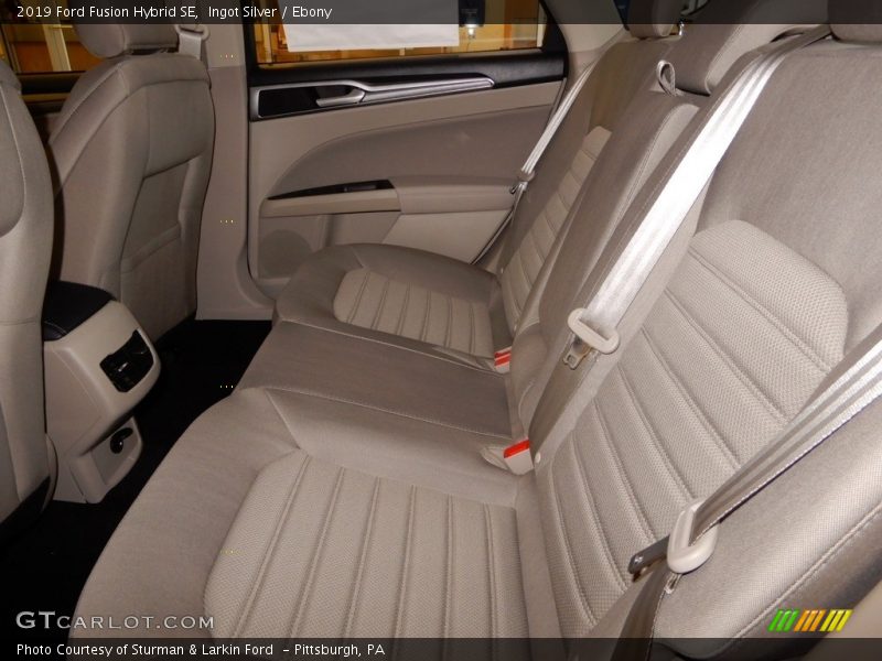Ingot Silver / Ebony 2019 Ford Fusion Hybrid SE