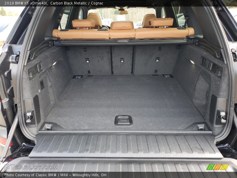 Carbon Black Metallic / Cognac 2019 BMW X5 xDrive40i