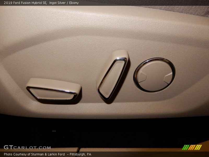 Ingot Silver / Ebony 2019 Ford Fusion Hybrid SE
