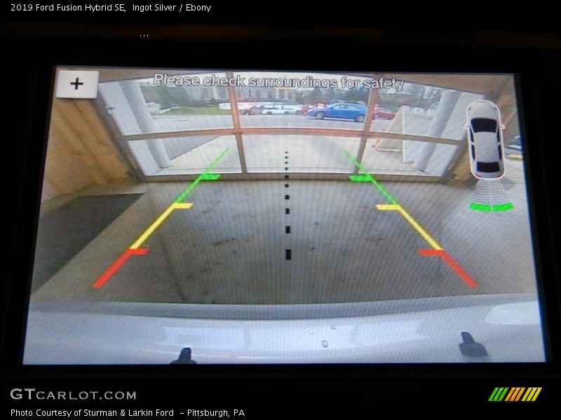 Ingot Silver / Ebony 2019 Ford Fusion Hybrid SE