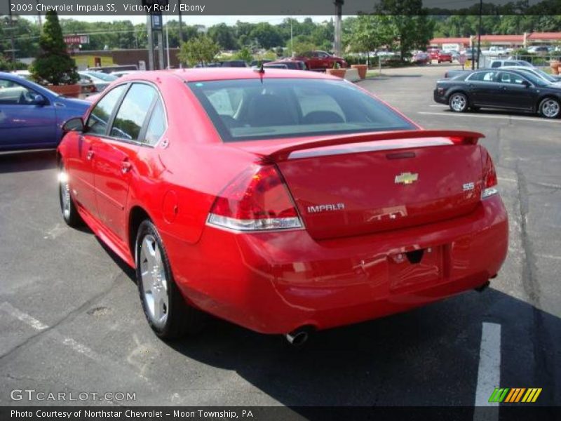 Victory Red / Ebony 2009 Chevrolet Impala SS