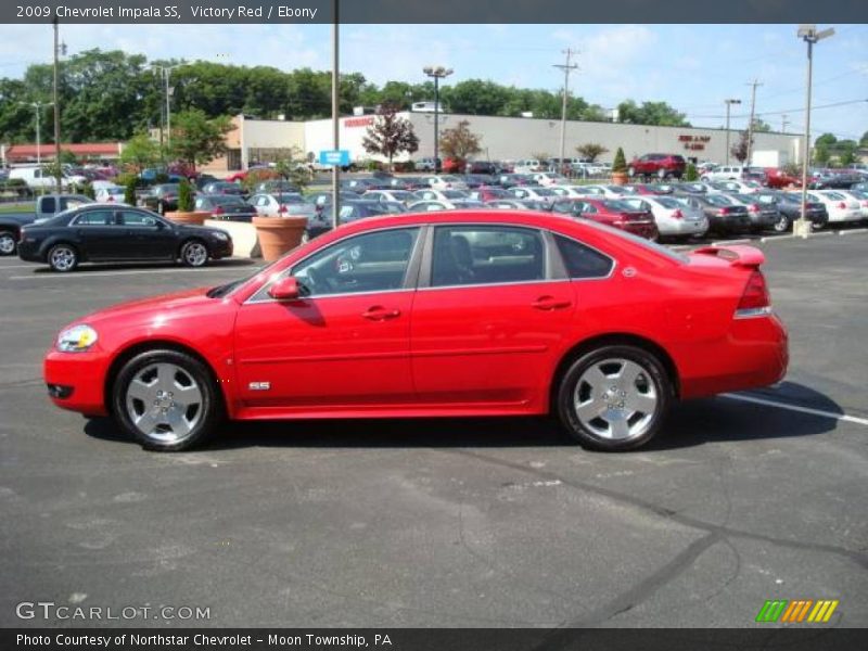 Victory Red / Ebony 2009 Chevrolet Impala SS