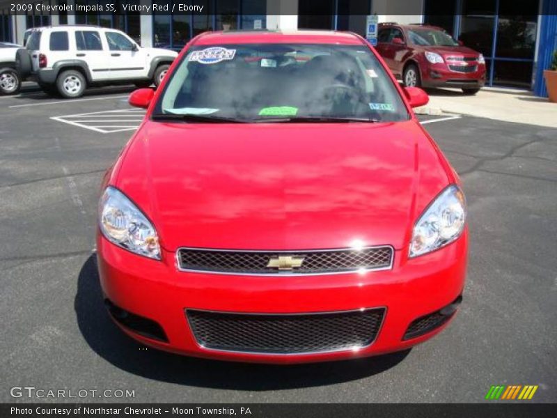 Victory Red / Ebony 2009 Chevrolet Impala SS