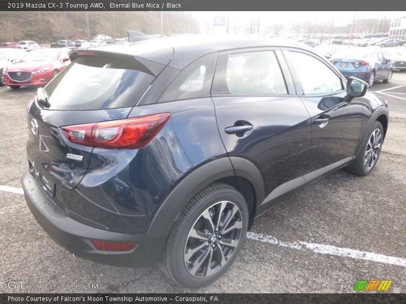 Eternal Blue Mica / Black 2019 Mazda CX-3 Touring AWD