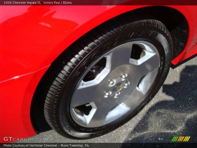 Victory Red / Ebony 2009 Chevrolet Impala SS