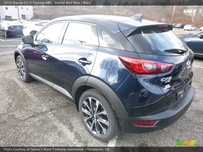 Eternal Blue Mica / Black 2019 Mazda CX-3 Touring AWD