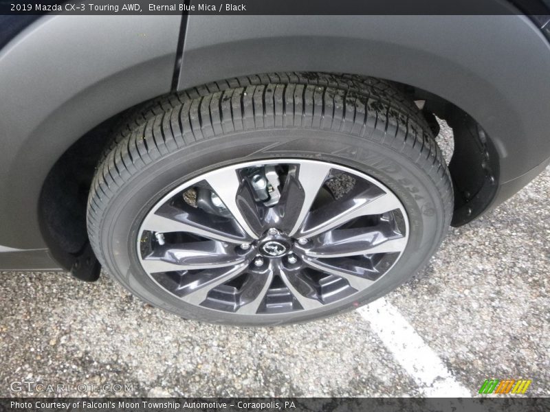 Eternal Blue Mica / Black 2019 Mazda CX-3 Touring AWD